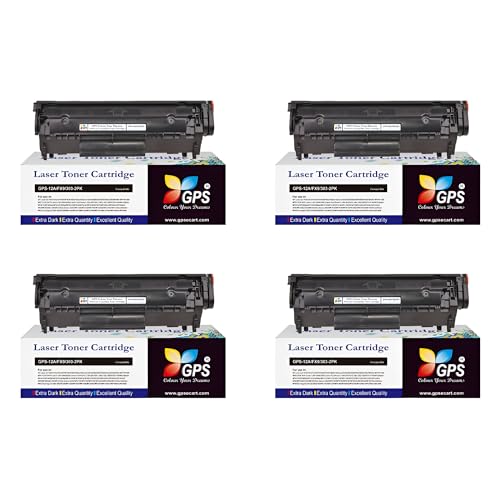 Image of GPS Colour Your Dreams! Toner for 12A / Q2612A Cartridge Compatible for hp 1020plus, M1005, 1018, 1010, 1012, 1015, 1020Plus, 1022, 3015, 3020, 3030, 3050, 3052, 3055 Printer