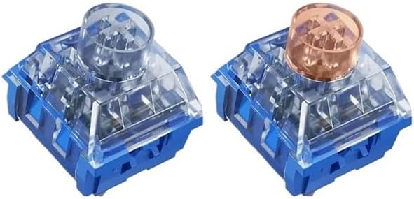Deep Sea Pro Whale Silent Tactile Switches Islet Linear Switches for Lubed Mechanical Keyboard Switch(Lonely Island,10PCS)