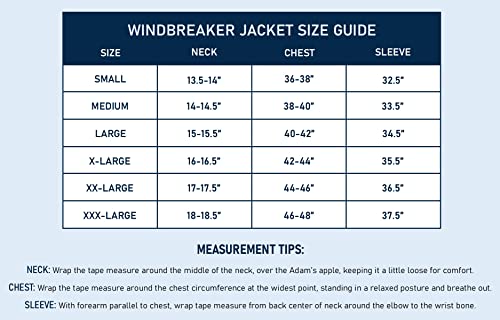 Usa Vintage Lightweight Windbreaker Jacket (The Old Glory's, Medium) #TOP3