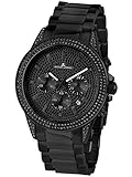  Jacques Lemans Damen-Uhren Analog Quarz One Size Schwarz 32016502