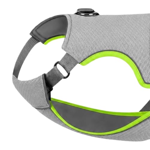 Chaleco refrigerado para perros contra el calor extremo ajustable transpirable 7