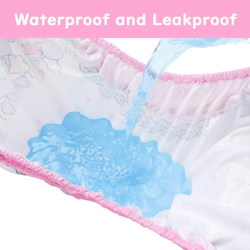 Image of Littleforbig Washable Adjustable Reusable Waterproof Cloth Adult Diaper Wrap Cover One Size - Little Circus
