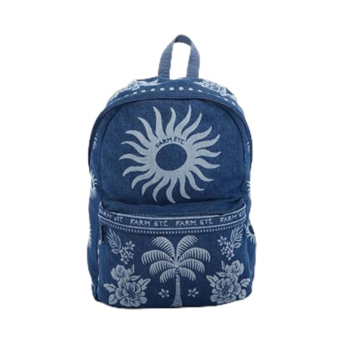 Mochila Xodó Farm Jeans Lenço Tropical Original Inverno 26