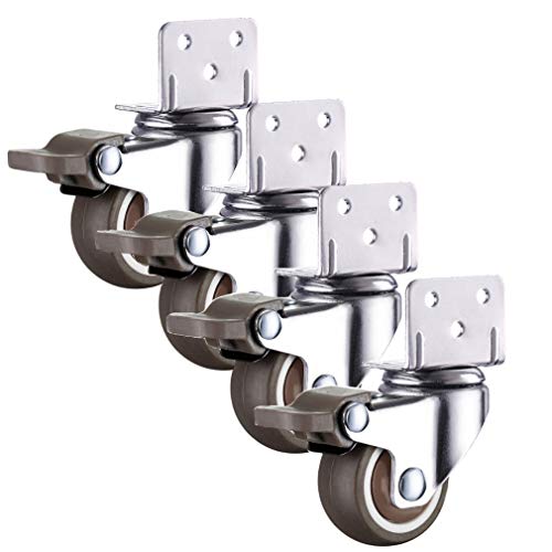 rotelle per mobili con Viti, Adatte per Supporti per Fiori e mobili.