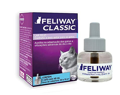 Combo Feliway Classic 1un Difusor Com Refil + 1un Refil 48ml Extra