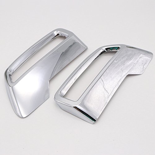 per 3008 5008 2017-2021 Allure Terminale di scarico Tubo di scappamento finale/deflettore di scarico in plastica abs lucido 2 pezzi