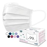 Medtecs Kids Face Mask Disposable - 2 Sizes Option (Child/Youth) - Comfy 3-Ply Breathable Children Masks, The Better Choice - Child | White