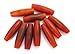Genuine Hairpipe Bone; Golden Amber Horn, size 1 inch, 25 pcs; Hair Pipe Choker Beads