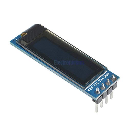 10PCS 091 Inch 128x32 IIC I2C Blue OLED LCD Display DIY Module 091" SSD1306 Driver IC Module for Arduino PIC DC 33V 5V