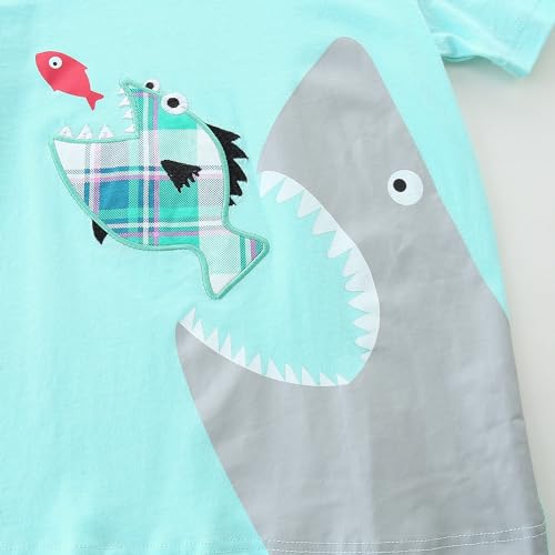 Image of Bumeex Toddler Boy's Short Sleeve T-Shirt and Short Outfit Set 2-7T