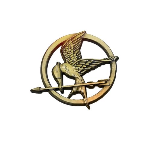 2-Pack The H Games Mocking jay Prop Pin Bulk Brooch Badge 1.77 in Fan Collection