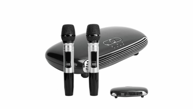 SUEH Micro Karaoké Bluetooth Sans Fil, Connexion Bidirectionnelle, Réduction Du Bruit, Interface Riche, Microphone Bluetooth Sans Fil Pour Voiture