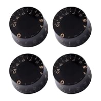 PACKAGE INCLUDES-- 4pcs Guitar Knobs. DURABLE IN USE-- Made of premium material, these speed control knobs are durable in use and not easy to be broken. LIGHT AND PORTABLE-- These knobs are so lightweight and portable that it’s convenient for you to ...
