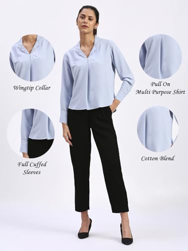 Image of Women's Regular Fit Cotton Blend Shirts