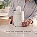 Baby Brezza AirSwirl Waterless Baby Bottle Warmer - Hospital-Grade Safe Warming for Breastmilk + Formula - No Hot Spots, No Water - Works with Nearly All Bottles
