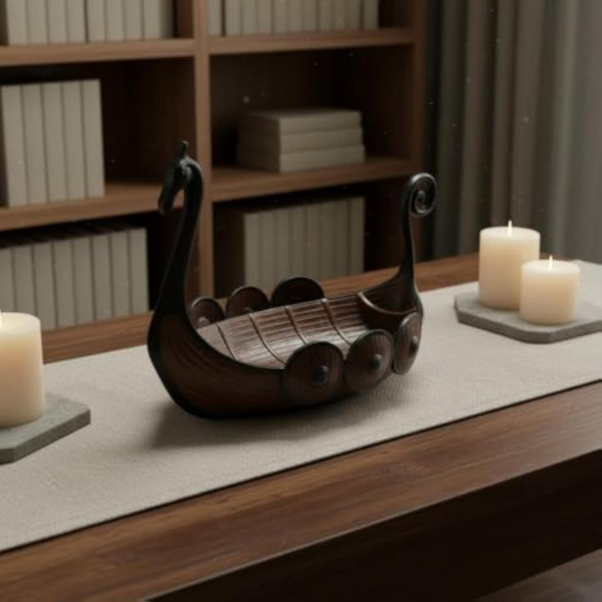 Explorer Ship Tray Decorative Storage Nordic Ship Ornament