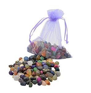 Amahoff Trommelpolierte Edelsteine 100 Stück