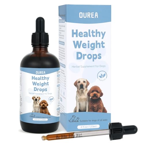 Weight Management Drops for Dogs, Effective Dog Weight Loss Drops, Healthy Weights Nutritional...