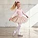 DREAM PAIRS Girls Ballerina Dress Shoes Mary Jane Flats,Size 3 Little Kid,Pink,Angie-2