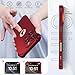 ORETECH for iPhone 16 Pro Case, with 2 x Screen Protectors (15FT Military Drop Protection)(Full Camera Protection) Full Body Shockproof Bumper Anti Scratch Slim Phone Case for iPhone 16 Pro -Red