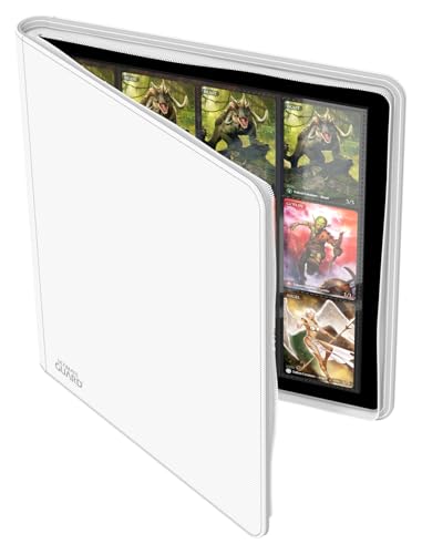 Image of Ultimate Guard Zipfolio 480 - 24 Pocket XenoSkin (Quadrow) White