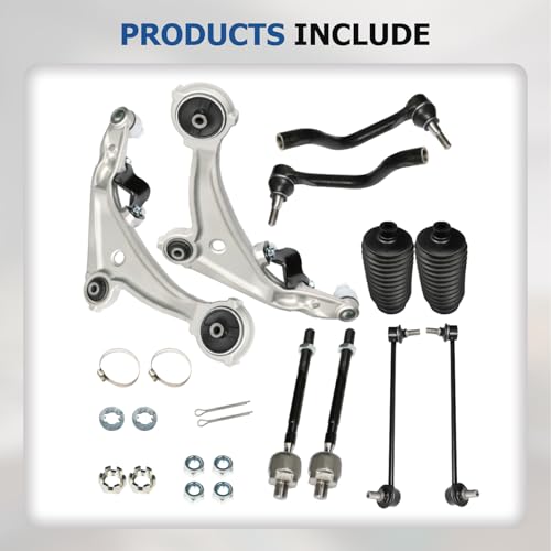 WFLNHB 10PCS Suspension Kit Front Lower Control Arms by WFLNHB - Used condition - Image 2