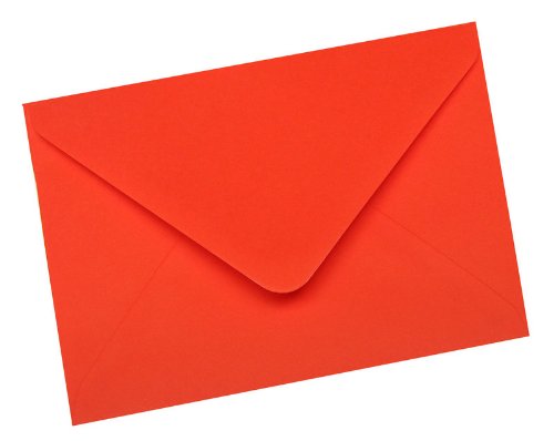 Mayfair Crafts - 500 x A6 C6 Fire Red Premium Envelopes