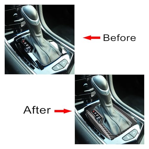 Insert carbone rigide pour panneau vitesse automatique Cadillac ATS - 4
