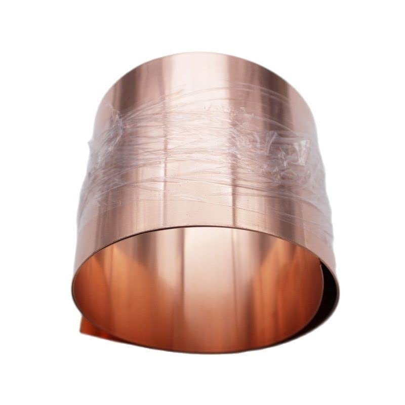 50mm to 1m Long Copper Foil Shim Strip 0.01mm 0.02mm 0.03mm 0.04mm 0.05mm 0.06mm 0.08mm 0.1mm 0.2mm 0.3mm 0.4mm 0.5mm 0.6mm (Color : 0.1X100X100mm 1pc)