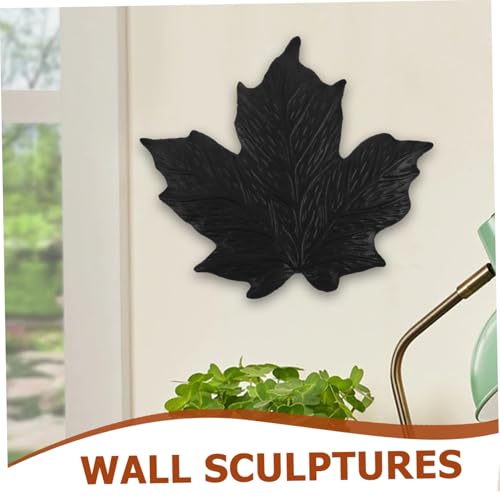 Sculpture murale érable métal FUTUREORYY décoration rustique 60cm - 3