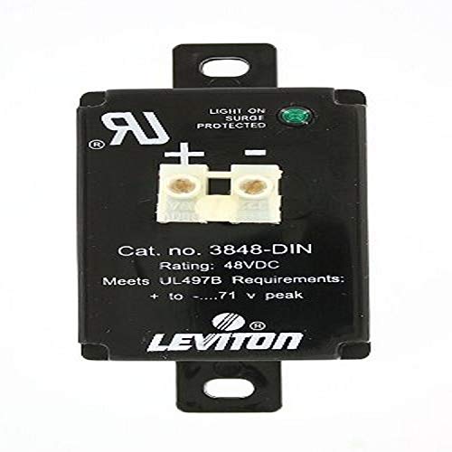 Parafoudre Leviton 3848-DIN absorbe les surtensions 48V DC avec efficacité