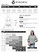 Fisoew Women's Fall Oversized Sweatshirt Casual Waffle Knit Long Sleeve Crewneck Split Pullover Tunic Tops White