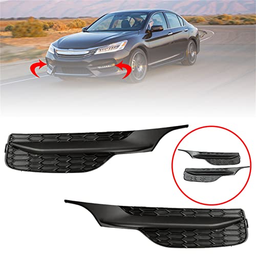 Seblaff 1 Pair Of Front Bumper Fog Light Cover Driver And Passenger Side For 2016-2017 Accord #TOP5
