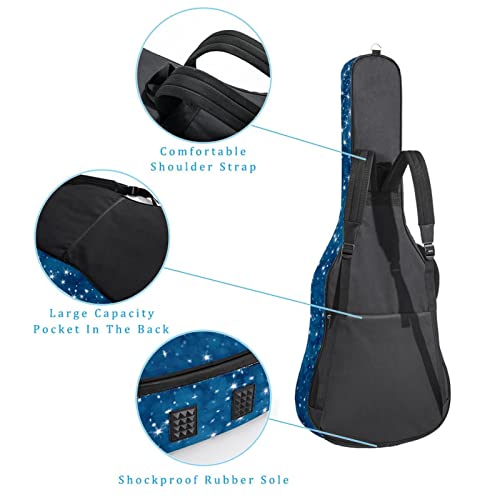 Étui de guitare rembourré avec motif rose rouge romantique, sac à dos de protection pour guitare classique acoustique… - Les Beatles, Paul McCartney, John Lennon, RIngo Starr, George Harrison Étui de guitare rembourré avec motif rose rouge romantique, sac à dos de protection pour guitare classique acoustique… – Image 4