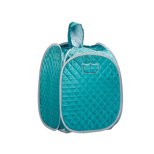 KOZWAY SPA de Sauna en casa, Tienda de Sauna de portátil, Caja de Sala de SPA sin izador for una o Dos Personas, pérdida de Peso, Adelgazamiento de Cuerpo Completo (Color : 1 Person Green, Size : 1)