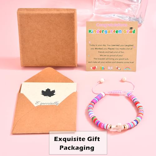Image of Leyung Kindergarten Graduation Gifts for Girls, Class of 2024 Grad Bracelet Jewelry Gift for Her Daughter Granddaughter Niece Sister