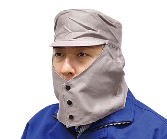 Amazon.co.jp: 日本光器製作所 溶接頭巾天丸グレー1号 特大 211-1004-1