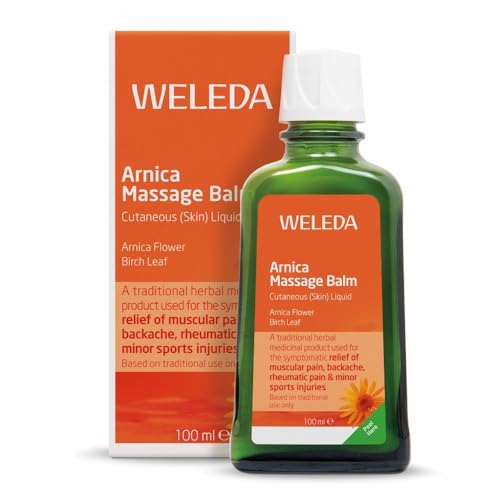 Weleda Arnica Massage Balm, Bruising & Swelling, Rheumatic & Muscular Pain, Traditional Herbal Remedy, Natural & Organic, Vegan, Zero Plastic 100ml