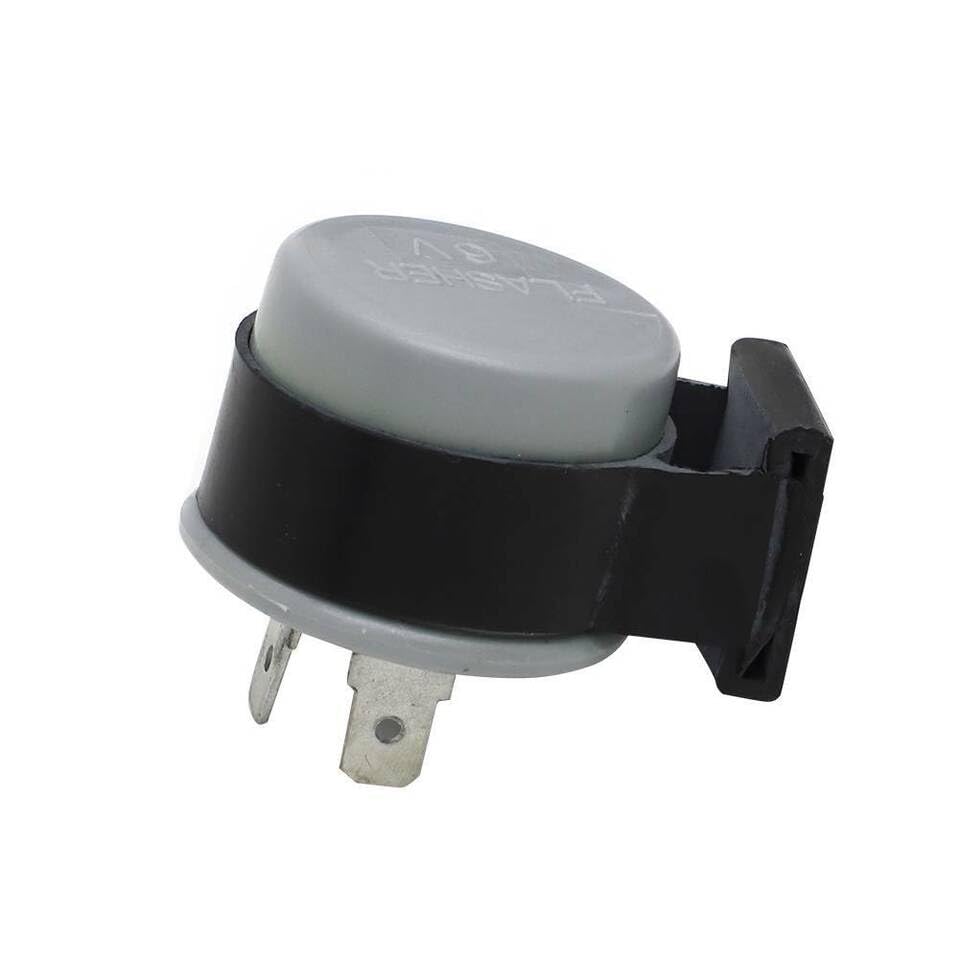 JRSHOME 6 Volt 2 Prong Turn Signal Flasher Winker Relay for 1975-1979 Honda CT90 Trail Replace 38300-428-004,38301-428-671,38310-428-671