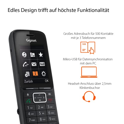 Gigaset Premium 300HX DECT-Telefon mit Mobilteil