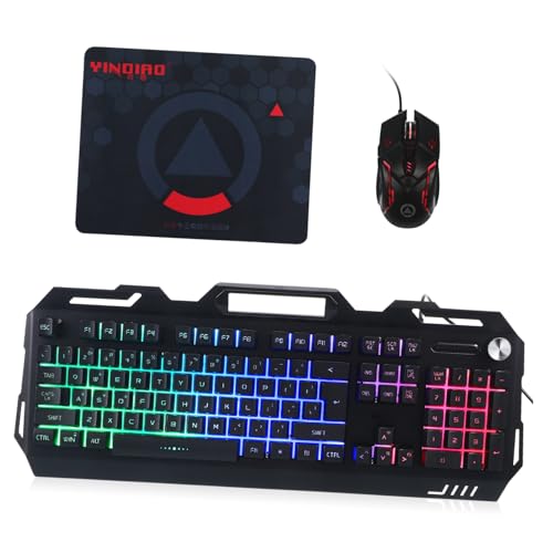 Teclados y Ratones Gaming Baratos Blacos Marca Artibetter