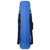 [FMAFNLY] ロッドケース 釣竿ケース リールケース ハードケース リュック スポンジあり 釣りバッグ 釣り竿袋 釣り竿入れ 大容量 防水性 肩掛け 耐スクラッチ性 ブルー 80cm