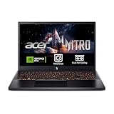 Acer Nitro V 15 ANV15-52 Gaming Laptop da 39,6 cm (15,6 pollici), Full HD Intel Core i7-13620H, 16 GB RAM, 512 GB SSD, NVIDIA GeForce RTX 5050, senza sistema operativo), tastiera spagnola QWERTY nera