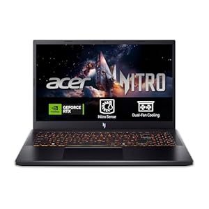 ACER Nitro V 15 ANV15-52 Gaming-laptop, 39,6 cm (15,6 inch), Full HD IPS (Intel Core i5 13420H, 16 GB RAM, 512 GB SSD, GeForce RTX 5070, zonder besturingssysteem), zwart, Spaans QWERTY-toetsenbord