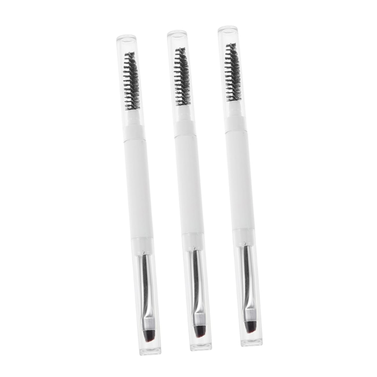 FOMIYES Portable Makeup Brush Set Flat Concealer Eyebrow Shaping Brush Mascara Small Soft Bristles Ideal for Travel Daily Use