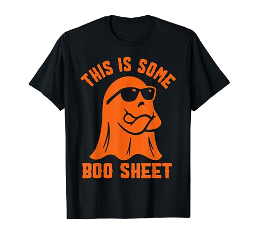 This Is Some Boo Sheet Ghost Halloween Costume Hombres Mujeres Camiseta