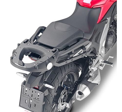 Baúl Givi B32N Monolock plata de 32 litros con soporte completo para moto Honda NC 750 X 2025 2