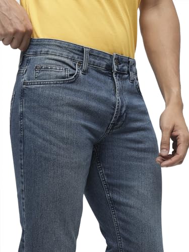 Image of Jack & Jones Men's Slim Fit Mid Rise Jeans