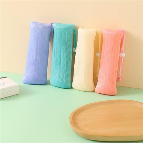 Evita el jabón derretido con la bolsa de ahorro de jabón exfoliante 6
