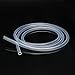 GatherTOOL 5M Transparent Flexible Silicone Tubing ID 0.5/1/ 2/2.5/3 /4/5/ 6/7/ 8Mm Food Grade Tube Temperature Resistance Nontoxic Pipe (Length : 5 Meters, Specification : ID 6mm OD 8mm)